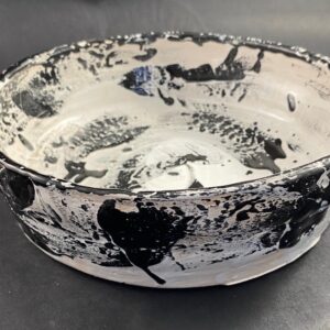 Ceramiczna Miska biało kobaltowa