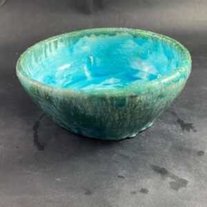 Ceramiczna Miska zielono turkusowa