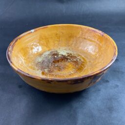 Ceramiczna miska miodowo szklana | Gary Misaki