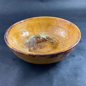 Ceramiczna miska miodowo szklana | Gary Misaki