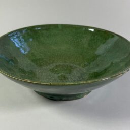 Misa ceramiczna duża zielona nr 2. Ceramika Artystyczna Gary Misaki.