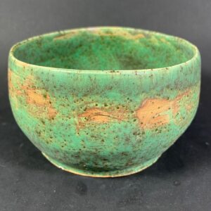 Miseczka, czarka zielona nakrapiana