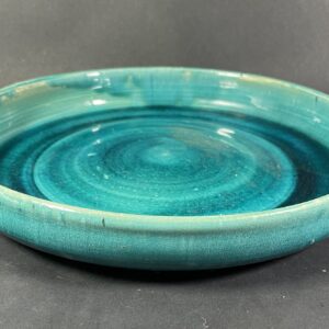 Talerz turkusowy