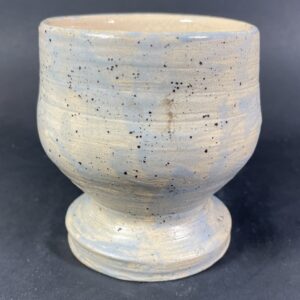 Kielich szaro-stalowy