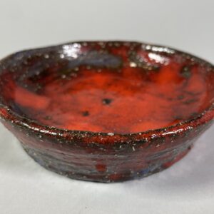 Talerzyk ciemnoczerwony