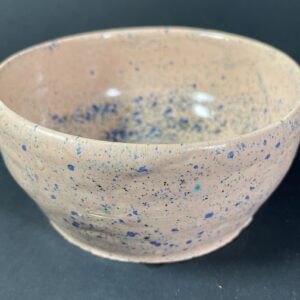 Miska różowa nakrapiana