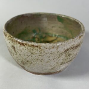 Miska, patera brązowo-szara, nakrapiana