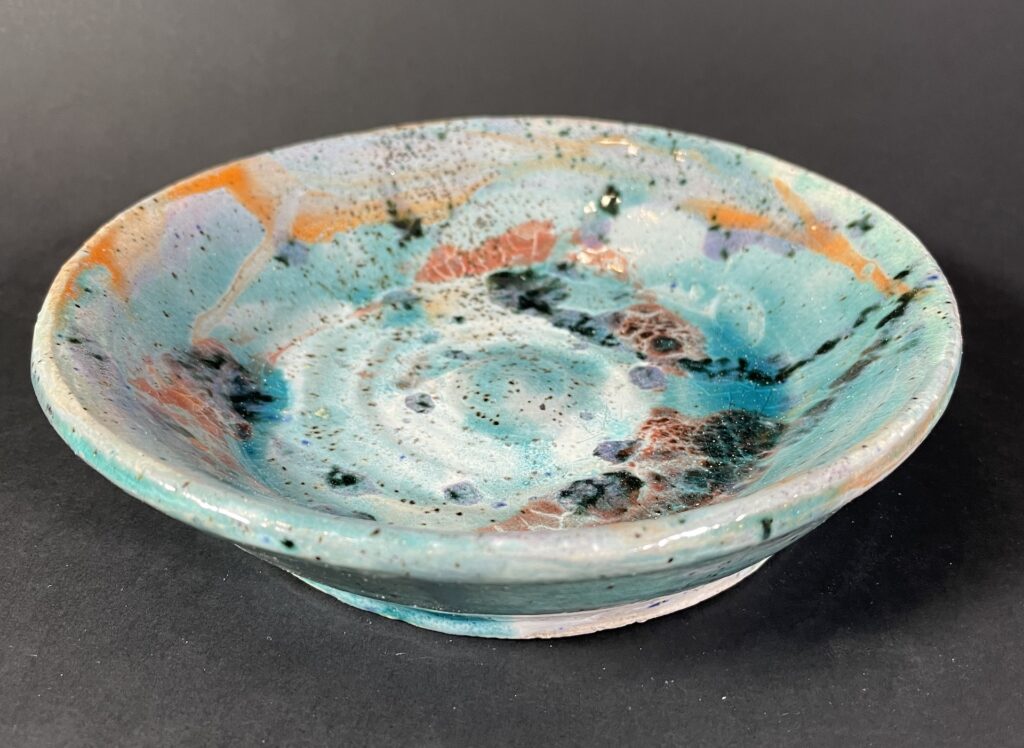 Miseczka zielona wielokolorowa Ceramika Gary Misaki