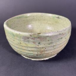 Miseczka zielono-piaskowa nakrapiana Ceramika Gary Misaki