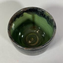 Czarka czarno-zielona Ceramika Gary Misaki