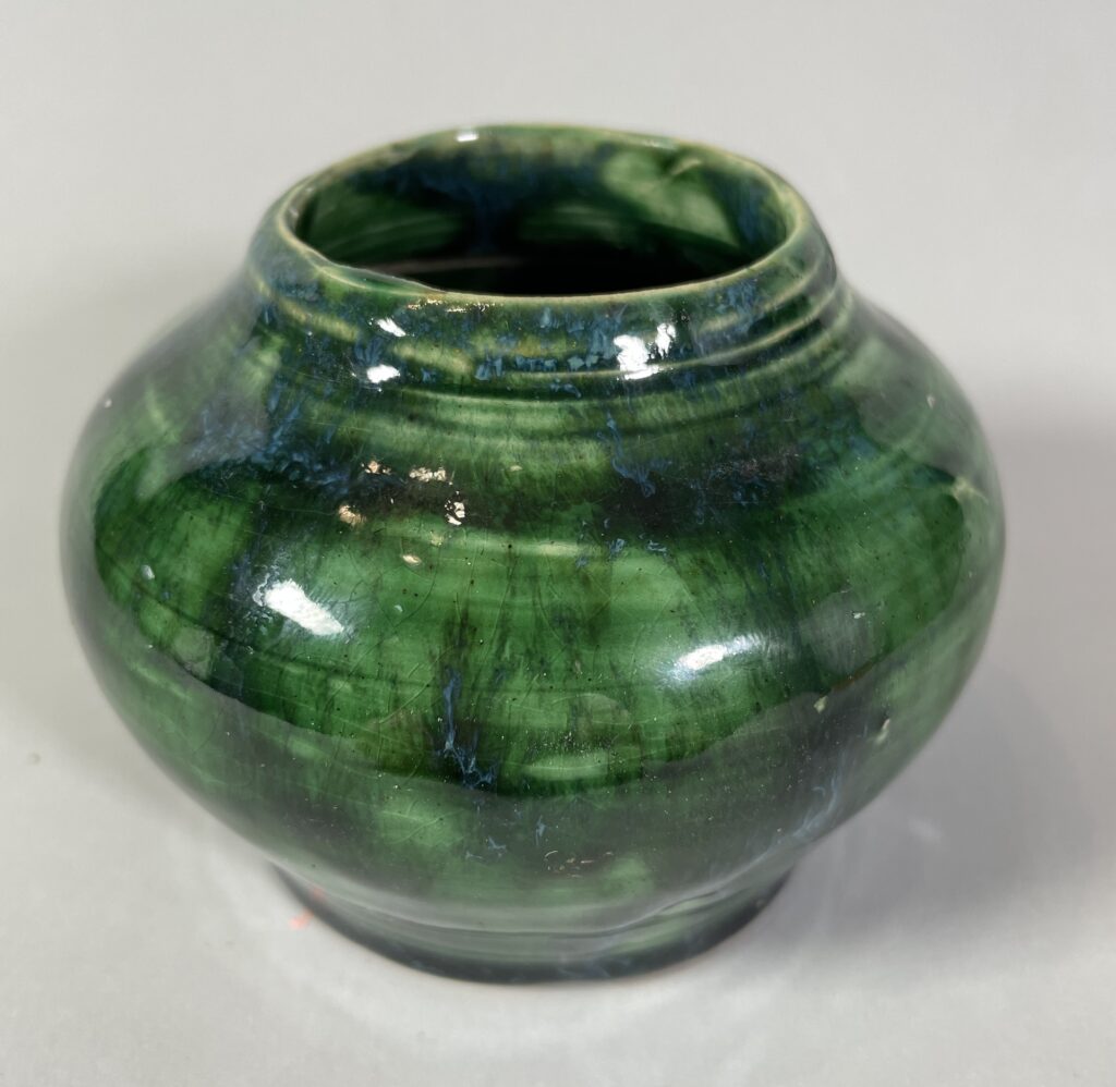 Wazonik malachitowy Ceramika Gary Misaki