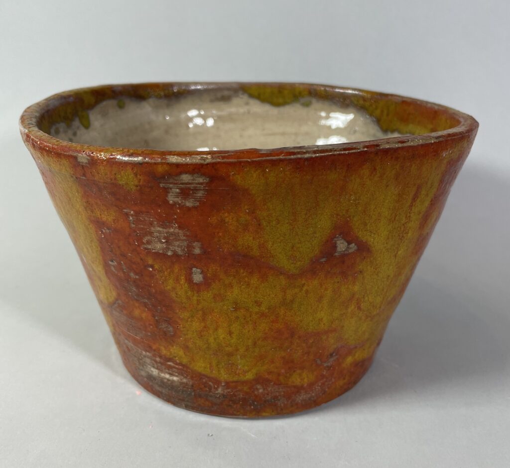 Osłonka na doniczkę brązowa Ceramika Gary Misaki