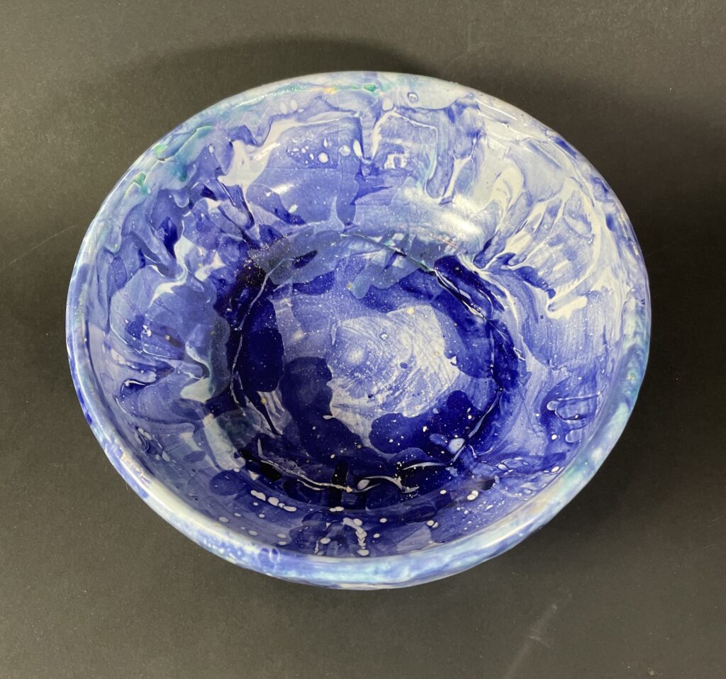 Miska biało-kobaltowa Ceramika Gary Misaki