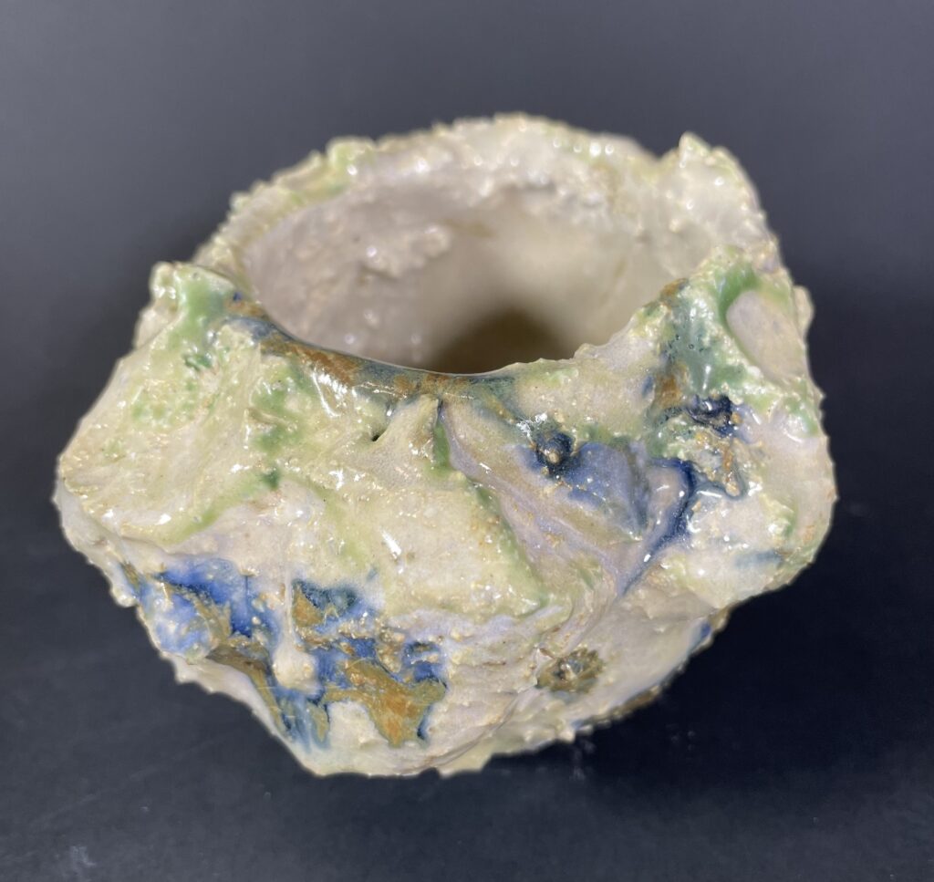 Czarka ecru chropowata Ceramika Gary Misaki