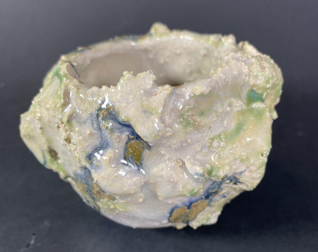 Czarka ecru chropowata Ceramika Gary Misaki